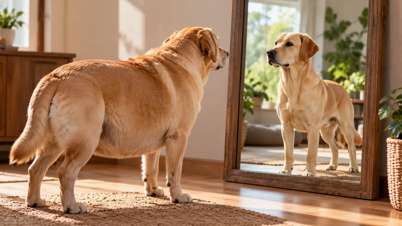 giusto peso del cane